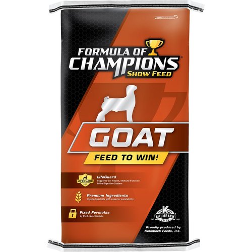 Formula of Champions Game Plan Starter-Developer 18% Medicated Show Goat Feed With Decoquinate