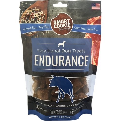 Smart Cookie Barkery Endurance Beef Grain-Free Dog Treats, 8-oz bag